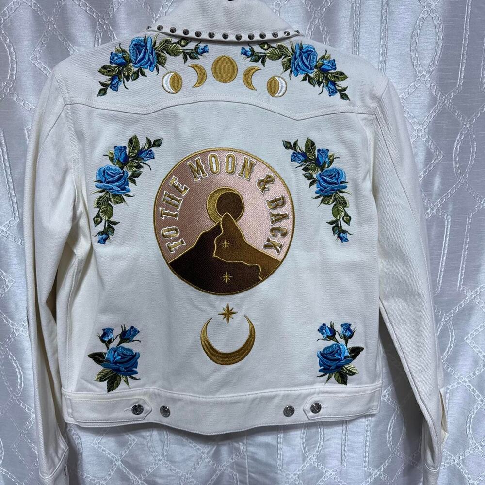 Off white rue denim jacket - Picture 2 of 3